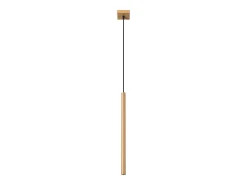 Sollux Lighting Lámparas colgantes Brill moderno de acero - 1 fuentes luminosas 4000K - L.3,5 x A.115 cm - Dorado New