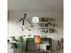 Sollux Lighting Lámparas colgantes Calcio a moderno de CLORURO DE POLIVINILO - 1 fuentes luminosas 3000K - L.30 x A.82 cm - negro Blanco