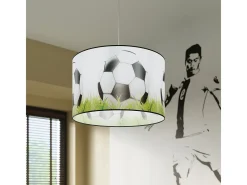 Sollux Lighting Lámparas colgantes Calcio c moderno de CLORURO DE POLIVINILO - 1 fuentes luminosas 4000K - L.40 x A.82 cm - blanco//verde Negro