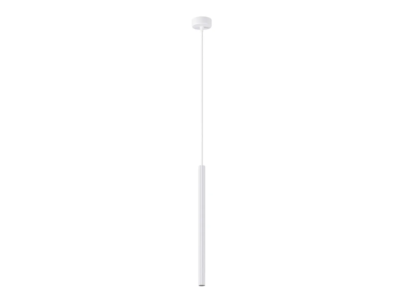 Sollux Lighting Lámparas colgantes Elara moderno de acero - 1 fuentes luminosas 3000K - L.8 x A.120 cm - Blanco Sale