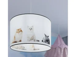 Sollux Lighting Lámparas Colgantes Koty Moderno De Cloruro De Polivinilo - 1 Fuentes Luminosas - L.30 X A.95 Cm - Multicolor Blanco / Multicolor Online