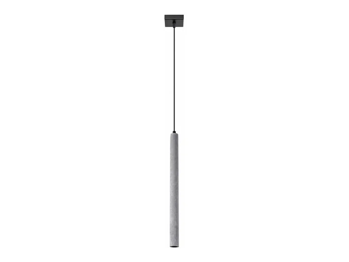 Hot Sollux Lighting Lámparas Colgantes Pastelo Moderno De Concreto - 1 Fuentes Luminosas - L.8 X A.120 Cm - Gris