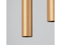 Sollux Lighting Lámpara Suspendida-Lámparas Colgantes Pastelo Moderno De Acero - 2 Fuentes Luminosas - L.15 X A.118 Cm - Dorado