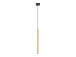 Discount Sollux Lighting Lámparas Colgantes Pastelo Moderno De Acero - 1 Fuentes Luminosas - L.8 X A.100 Cm - Brillo Dorado