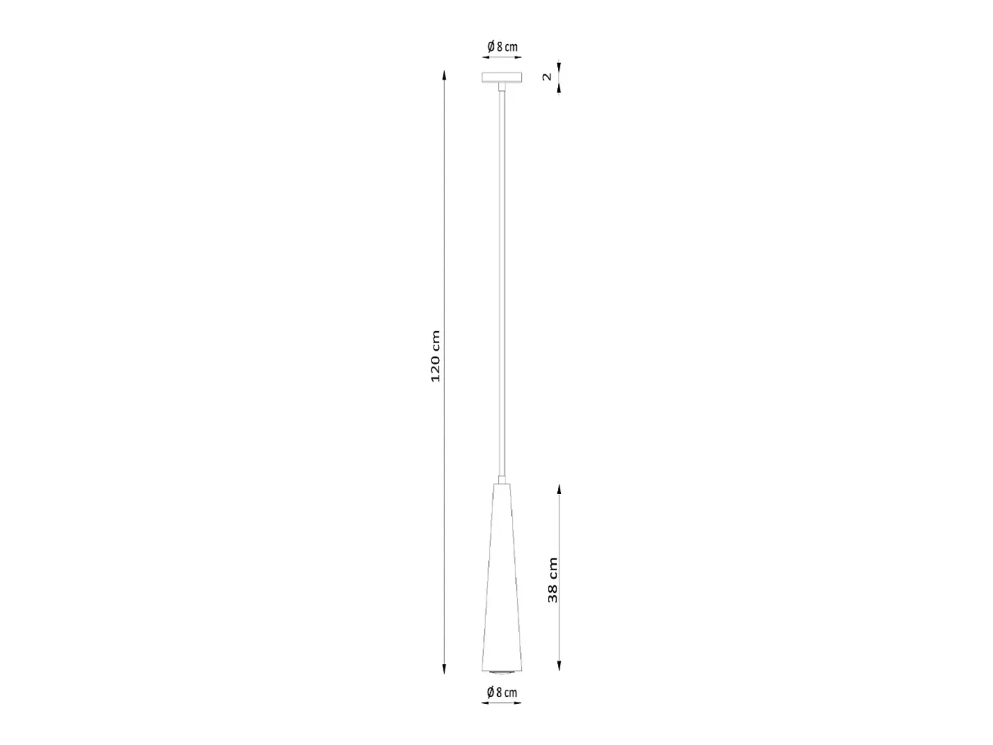 Sollux Lighting Lámparas colgantes Ravo escandinavo de madera - 1 fuentes luminosas 4000K - L.8 x A.120 cm - madera natural Color natural claro Hot