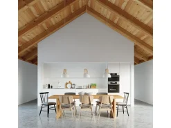 Sollux Lighting Lámparas colgantes Solivo moderno de acero/madera - 1 fuentes luminosas 3000K - L.30 x A.85 cm - /madera natural Blanco Online
