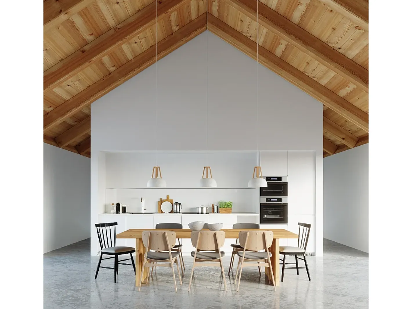 Sollux Lighting Lámparas colgantes Solivo moderno de acero/madera - 1 fuentes luminosas 3000K - L.30 x A.85 cm - /madera natural Blanco Online
