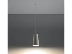 Sollux Lighting Lámparas colgantes Speim moderno de cerámica - 1 fuentes luminosas 4000K - L.16 x A.128 cm - Blanco Online