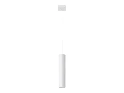 Sollux Lighting Lámparas colgantes Toris moderno de acero - 1 fuentes luminosas 4000K - L.8 x A.100 cm - Blanco Outlet