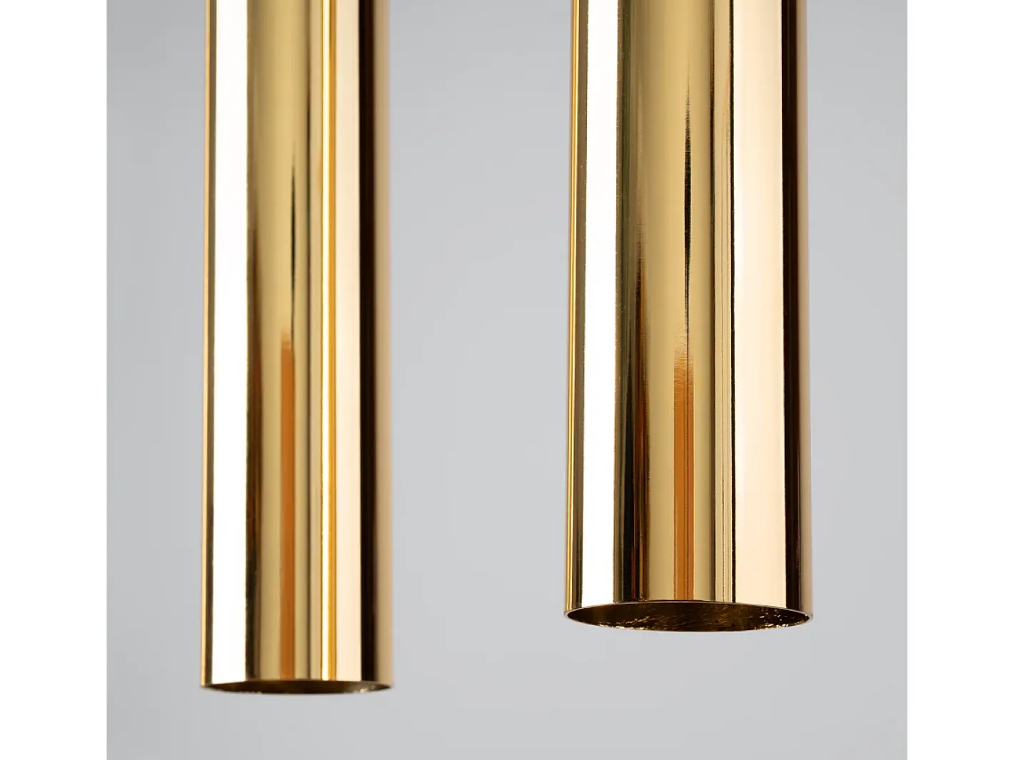 Sollux Lighting Lámpara Suspendida-Lámparas colgantes Toris moderno de acero - 2 fuentes luminosas 3000K - L.30 x A.90 cm - brillo Dorado