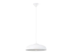 Sale Sollux Lighting Lámparas colgantes Zinta escandinavo de acero - 1 fuentes luminosas 3000K - L.38 x A.74 cm - Blanco