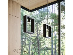 Sollux Lighting Lámparas colgantes Zodiara escandinavo de acero/madera - 1 fuentes luminosas 3000K - L.24 x A.133 cm - wengué Beige Best