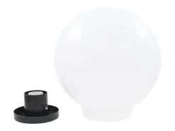 Discount Lámparas de bola LED 4 unidades esféricas PMMA 30 cm ES234510 Blanco