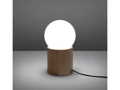 Sollux Lighting Lámparas de escritorio Lust moderno de madera - 1 fuentes luminosas 4000K - L.12 x A.21 cm - madera natural Color natural claro Sale