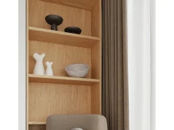 Sollux Lighting Lámpara De Mesa-Lámparas de escritorio Lust moderno de madera - 1 fuentes luminosas 3000K - L.12 x A.21 cm - madera natural Color natural claro