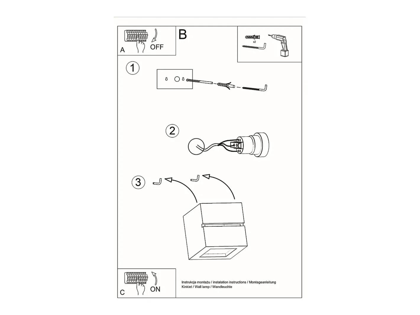 Sollux Lighting Aplique Para Pared-Lámparas de pared Astra line moderno de cerámica - 1 fuentes luminosas 4000K - L.14 x A.14 cm - Blanco
