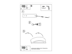 Sollux Lighting Aplique Para Pared-Lámparas De Pared Atena Moderno De Cerámica - 1 Fuentes Luminosas - L.20 X A.10 Cm - Blanco