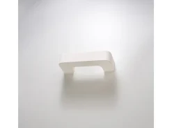 Sollux Lighting Lámparas de pared Briow moderno de cerámica - 1 fuentes luminosas 3000K - L.36 x A.7,5 cm - Blanco Hot
