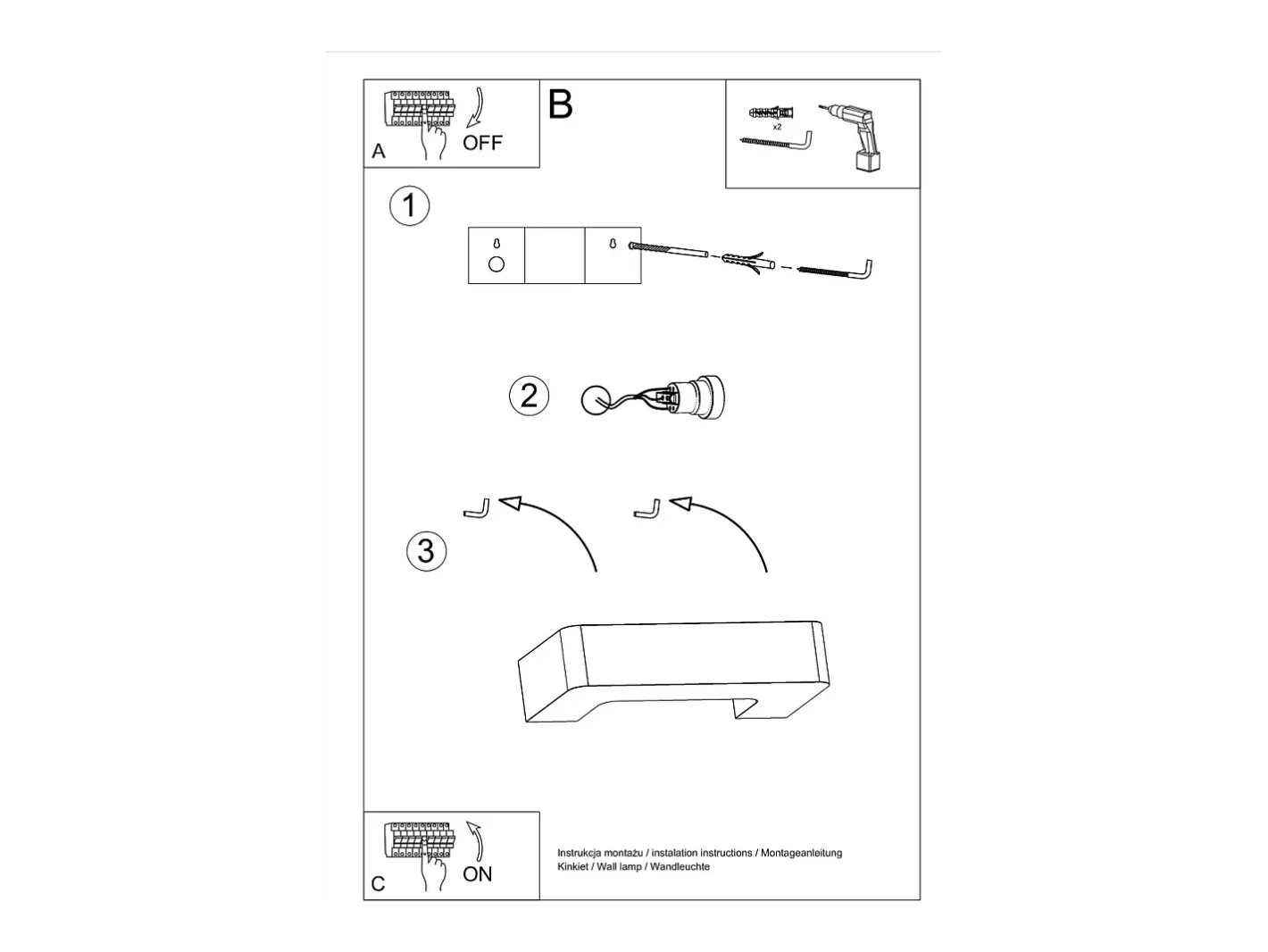 Sollux Lighting Lámparas de pared Briow moderno de cerámica - 1 fuentes luminosas 3000K - L.36 x A.7,5 cm - Blanco Hot