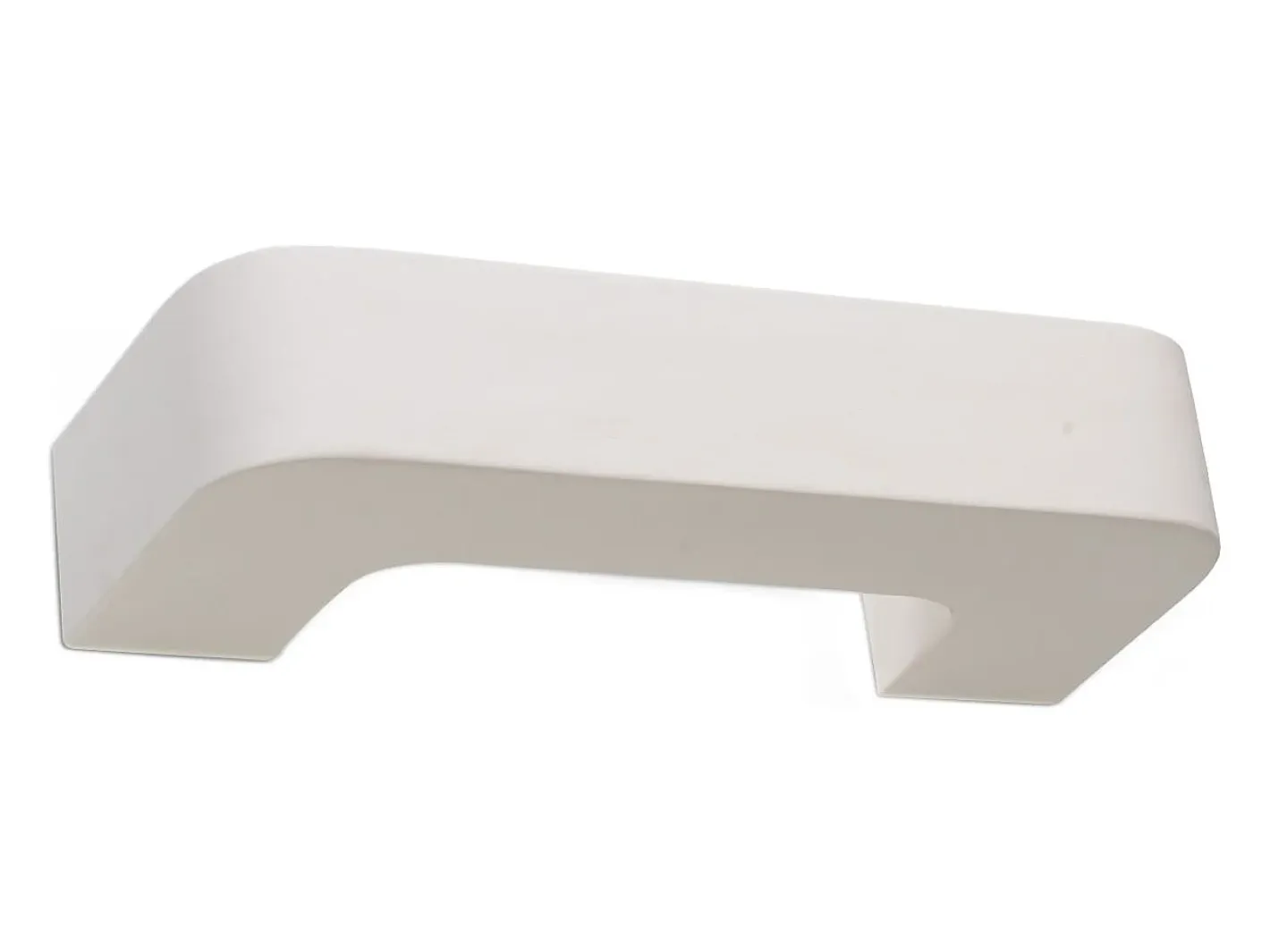 Sollux Lighting Lámparas de pared Briow moderno de cerámica - 1 fuentes luminosas 3000K - L.36 x A.7,5 cm - Blanco Hot
