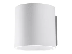 Sollux Lighting Lámparas de pared Celeris moderno de aluminio - 1 fuentes luminosas 3000K - L.10 x A.10 cm - Blanco New