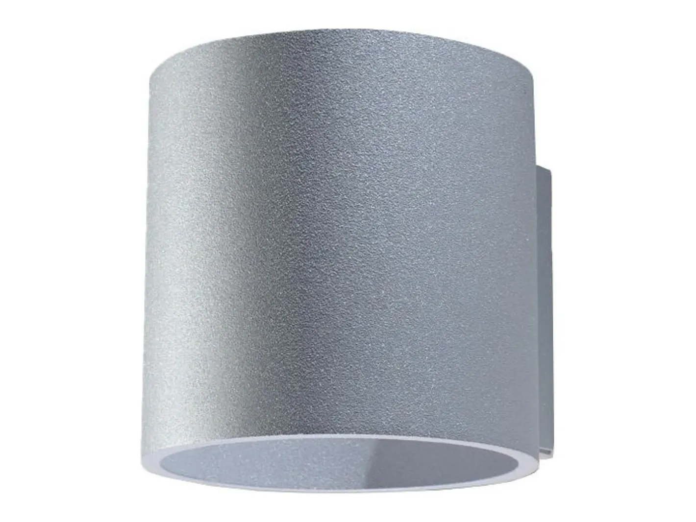 Online Sollux Lighting Lámparas de pared Celeris moderno de aluminio - 1 fuentes luminosas 4000K - L.10 x A.10 cm - Gris