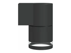 Aplique Para Pared-Lámparas de pared de exterior 2 uds aluminio fundido ES600351 Negro