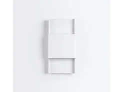 Sale Sollux Lighting Lámparas De Pared Durlin Moderno De Acero - 2 Fuentes Luminosas - L.20 X A.40 Cm - Blanco
