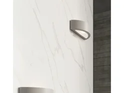 Sollux Lighting Aplique Para Pared-Lámparas de pared Gloim moderno de cerámica/vidrio - 1 fuentes luminosas 3000K - L.40,5 x A.10 cm - Gris
