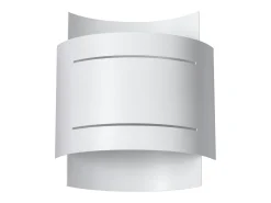 Sollux Lighting Aplique Para Pared-Lámparas de pared Ignisra moderno de acero - 1 fuentes luminosas 3000K - L.21 x A.23 cm - Blanco