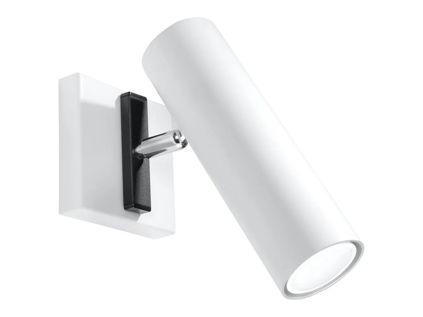 Sollux Lighting Aplique Para Pared-Lámparas de pared Invicta moderno de acero - 1 fuentes luminosas 4000K - L.8 x A.20 cm - Blanco