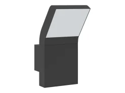 Aplique Para Pared-Lámparas de pared LED de exterior 2 uds aluminio fundido ES878716 Negro
