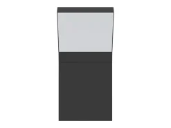 Aplique Para Pared-Lámparas de pared LED de exterior 2 uds aluminio fundido ES878716 Negro