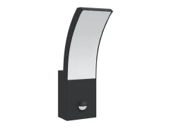Lámparas de pared LED exterior con sensor 2 uds aluminio ES134150 Negro Sale