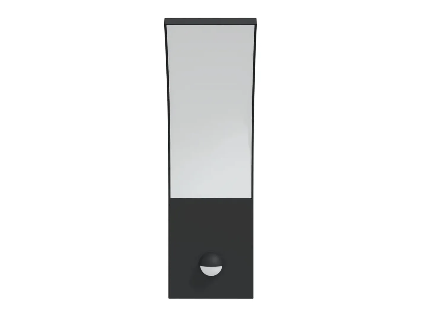 Lámparas de pared LED exterior con sensor 2 uds aluminio ES134150 Negro Sale