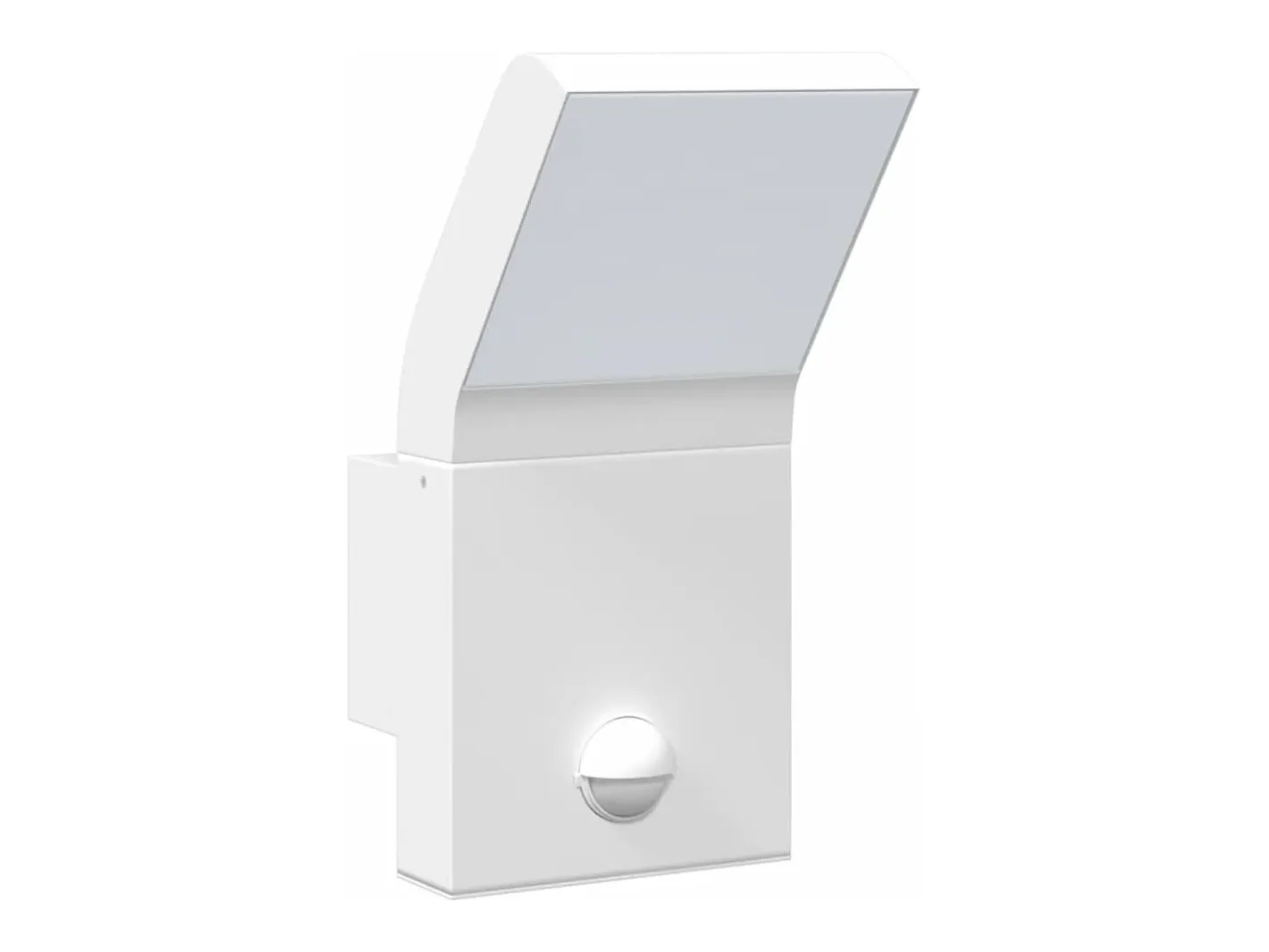 Aplique Para Pared-Lámparas de pared LED exterior con sensor 2 uds aluminio ES940589 Blanco