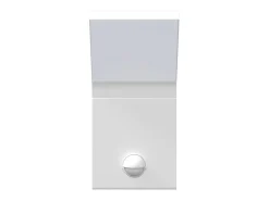 Aplique Para Pared-Lámparas de pared LED exterior con sensor 2 uds aluminio ES940589 Blanco