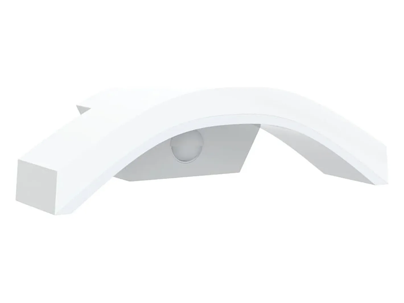 Aplique Para Pared-Lámparas de pared LED exterior con sensor 2 uds aluminio ES415522 Blanco