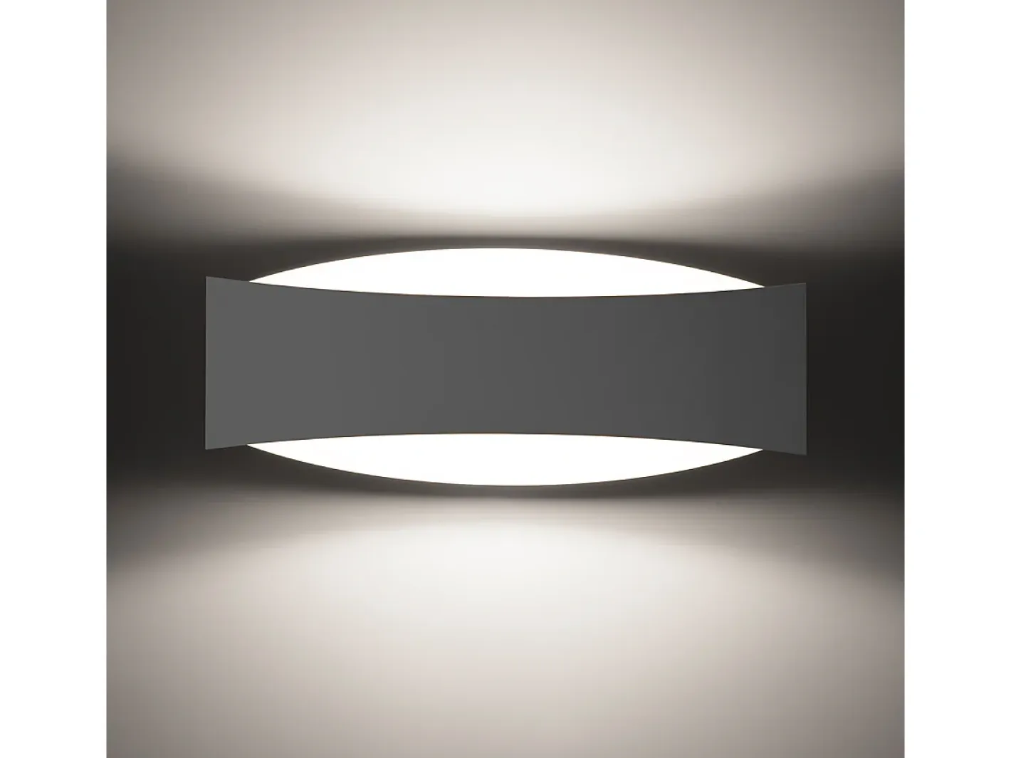 Sollux Lighting Aplique Para Pared-Lámparas de pared Litim moderno de acero - 1 fuentes luminosas 4000K - L.12 x A.12 cm - Blanco