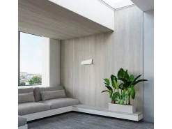 Sale Sollux Lighting Lámparas de pared Lumivea moderno de acero - 2 fuentes luminosas 4000K - L.40 x A.15 cm - Blanco