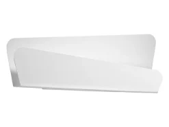Sale Sollux Lighting Lámparas de pared Lumivea moderno de acero - 2 fuentes luminosas 4000K - L.40 x A.15 cm - Blanco