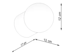 Sollux Lighting Lámparas de pared Lust moderno de madera - 1 fuentes luminosas 4000K - L.12 x A.12 cm - madera natural Color natural claro Clearance