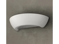 Online Sollux Lighting Lámparas de pared Luxis moderno de cerámica/vidrio - 1 fuentes luminosas 3000K - L.34 x A.8 cm - Blanco