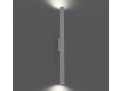 Outlet Sollux Lighting Lámparas De Pared Pastelo Moderno De Acero - 2 Fuentes Luminosas - L.2,5 X A.50 Cm - Blanco