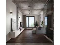 Sollux Lighting Lámparas de pared Quadx maxi moderno de aluminio - 2 fuentes luminosas 3000K - L.20 x A.10 cm - Negro Sale