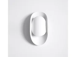 Sollux Lighting Aplique Para Pared-Lámparas de pared Revon moderno de acero - 1 fuentes luminosas 3000K - L.13 x A.30 cm - Blanco