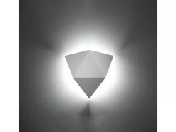 Sollux Lighting Aplique Para Pared-Lámparas de pared Solara moderno de acero - 2 fuentes luminosas 4000K - L.27 x A.25 cm - Blanco