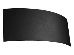 Sollux Lighting Lámparas de pared Terrium moderno de acero - 2 fuentes luminosas 3000K - L.34 x A.14 cm - Negro