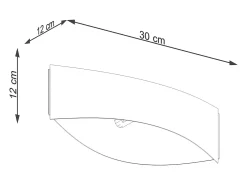 Sale Sollux Lighting Lámparas De Pared Toni Moderno De Acero - 1 Fuentes Luminosas - L.12 X A.12 Cm - Blanco