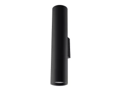 Sollux Lighting Lámparas de pared Toris moderno de acero - 2 fuentes luminosas 3000K - L.6 x A.30 cm - Negro Sale